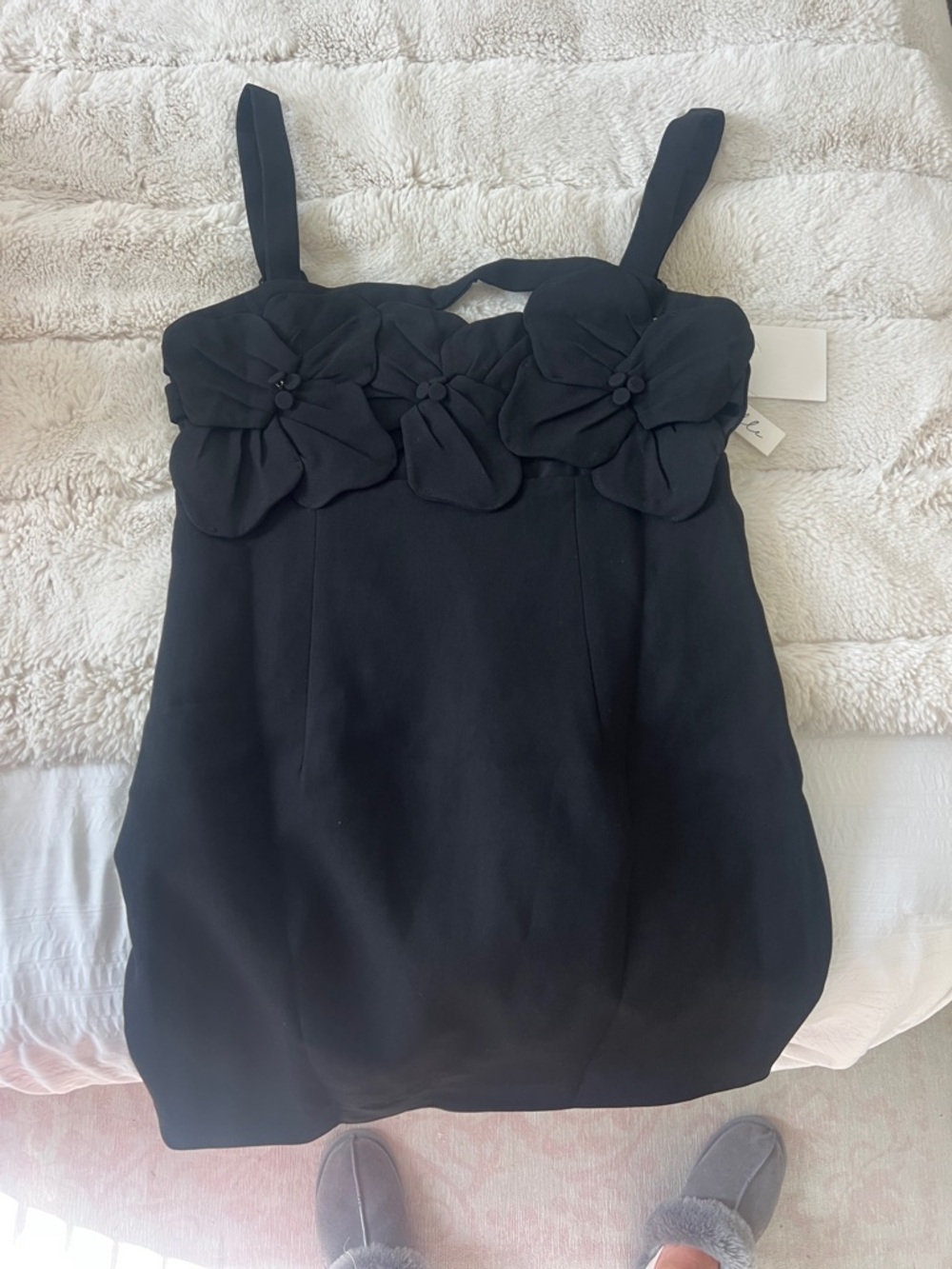 Black Floral Hello Molly dress